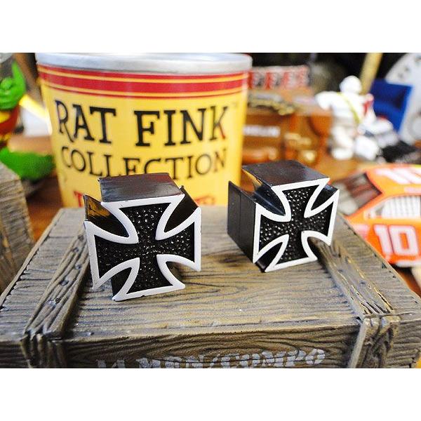 アイアンクロス　エアバルブキャップ 2個セット アメリカ雑貨 アメリカン雑貨 | 