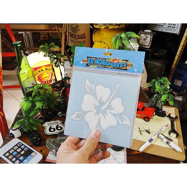 3Dカットアウトステッカー　Lサイズ　（ハイビスカス）　アメリカン雑貨 アメリカ雑貨 |  | 02
