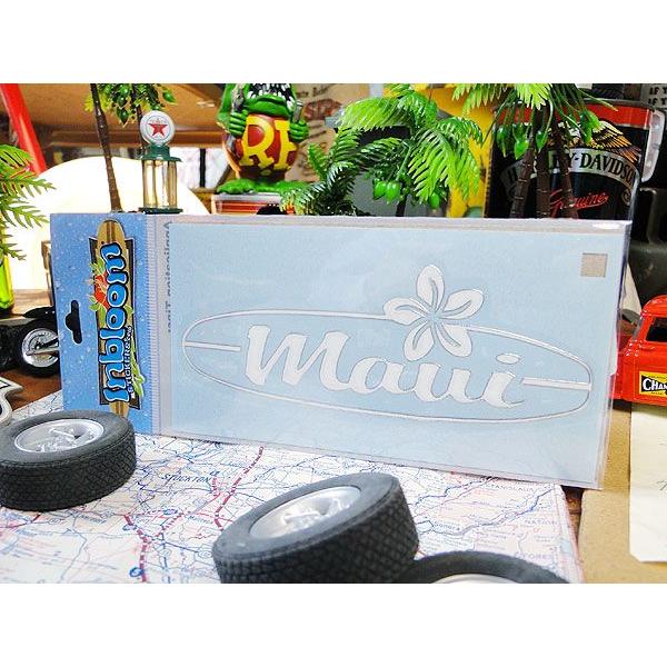 3Dカットアウトステッカー　Mサイズ　（マウイサーフボード）　アメリカ雑貨　アメリカン雑貨 爆買 | 