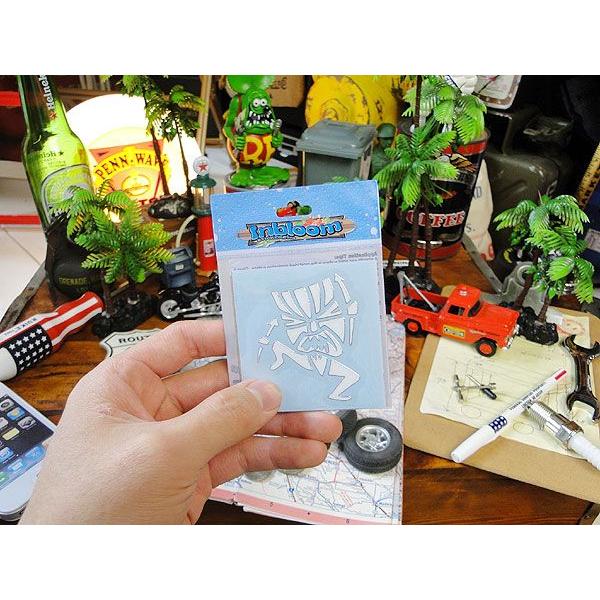 3Dカットアウトステッカー　Sサイズ　（ティキウォーリアー）　アメリカン雑貨　アメリカ雑貨 |  | 02
