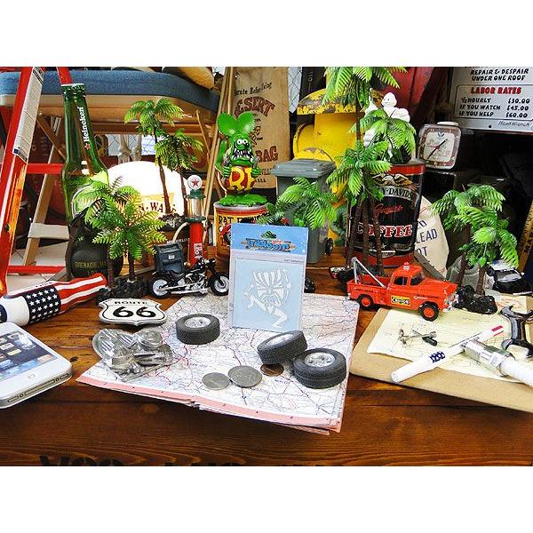 3Dカットアウトステッカー　Sサイズ　（ティキウォーリアー）　アメリカン雑貨　アメリカ雑貨 |  | 03