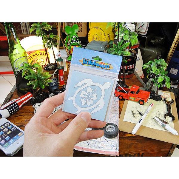3Dカットアウトステッカー　Sサイズ　（ハイビスカスタートル）　アメリカン雑貨　アメリカ雑貨 爆買 |  | 02