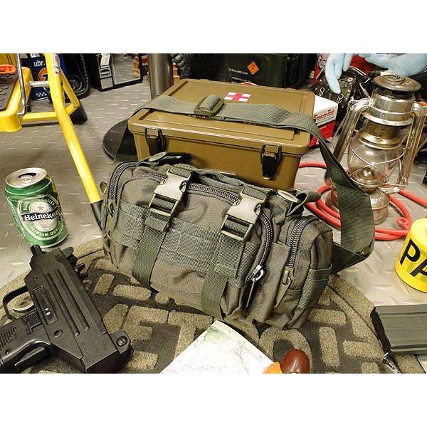 ミリタリー専門メーカーが作った俺たちのミリタリーバッグ 2WAYバッグ (オリーブ)　■　アメリカ雑貨　アメリカン雑貨　男前　メンズバッグ | 