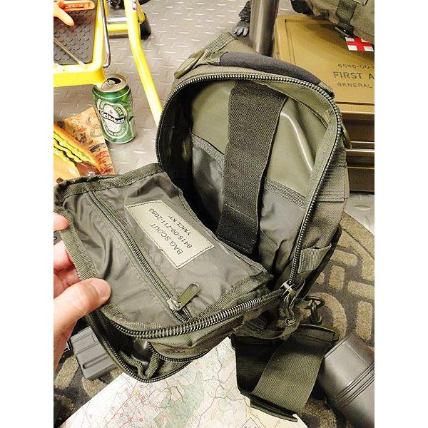 ミリタリー専門メーカーが作った俺たちのミリタリーバッグ　　（スカウトバッグ）　■　アメリカ雑貨　アメリカン雑貨　鞄　メンズ　バッグ |  | 04