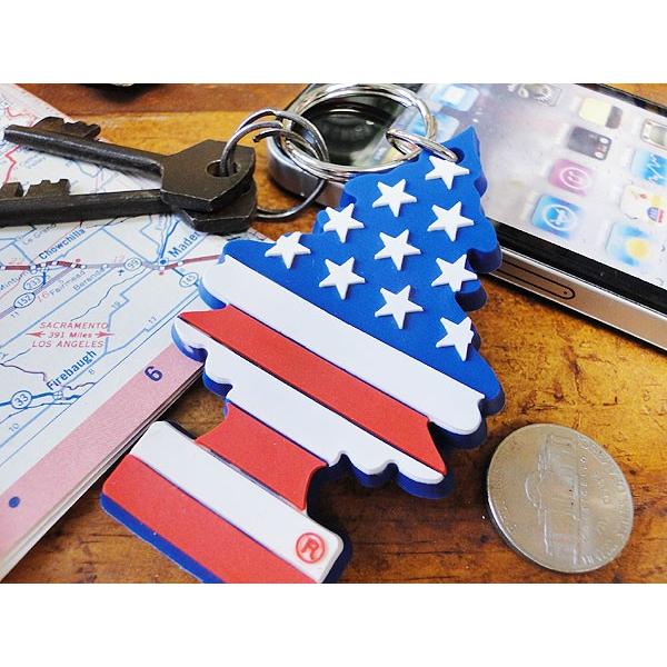 リトルツリー　ラバーキーホルダー アメリカン雑貨 アメリカ雑貨 キーリング おしゃれ メンズ 星条旗　little tree |  | 01