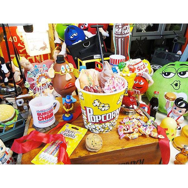 ポップコーンバケツ（Lサイズ） アメリカン雑貨 アメリカ雑貨 爆買