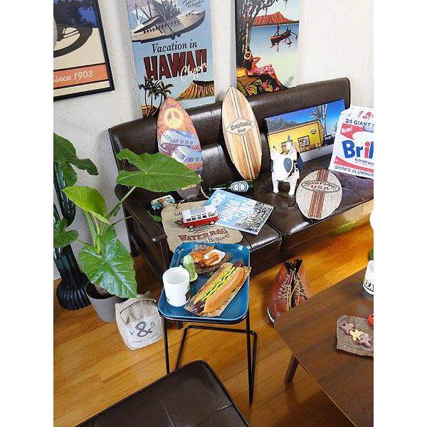 ミニサーフボード　（ワーゲンバス・ピース）　アメリカン雑貨　アメリカ雑貨　おしゃれ　インテリア　ハワイ雑貨　ハワイアン雑貨 |  | 05