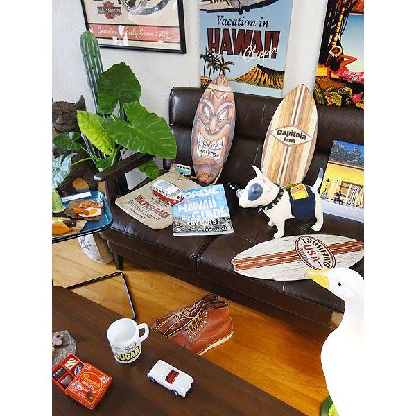 ミニサーフボード　（ティキマスク）　アメリカン雑貨　アメリカ雑貨　おしゃれ　インテリア　ハワイ雑貨　ハワイアン雑貨 |  | 04