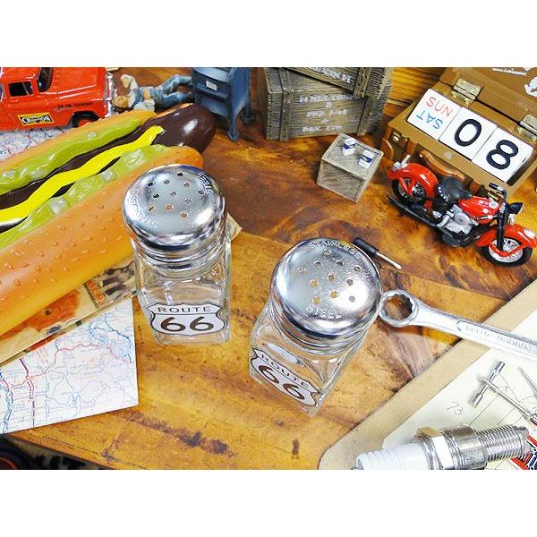 ルート66　ソルト＆ペッパー アメリカ雑貨 アメリカン雑貨 おしゃれな部屋 男 インテリア雑貨 ギフト 通販 人気 おもしろ雑貨 爆買 | アメリカン レトロ | 01