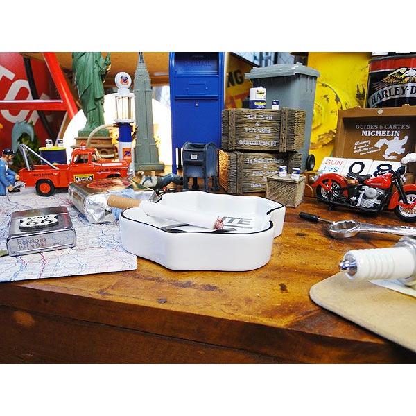 ルート66　ロードサイン型　アシュトレイ　■ アメリカン雑貨 アメリカ雑貨 おしゃれ | アメリカン レトロ | 01