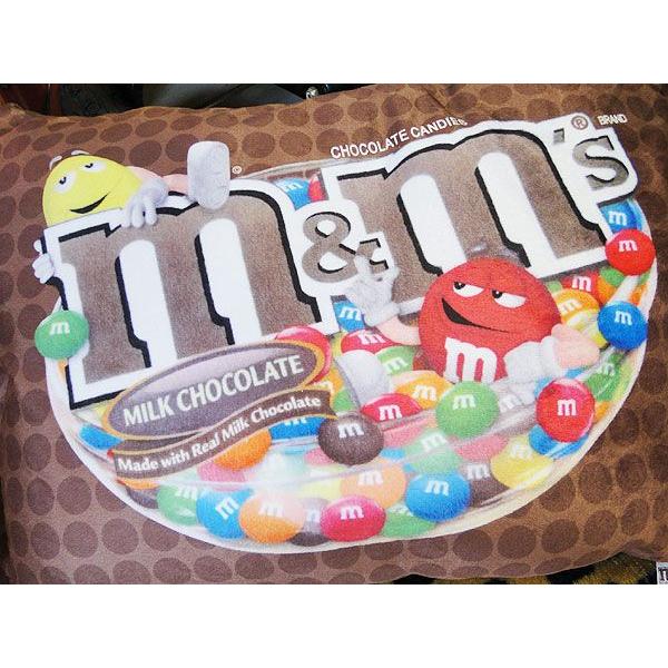 m＆m's　クッションピロー　（ブラウン）　アメリカン雑貨 アメリカ雑貨 |  | 01