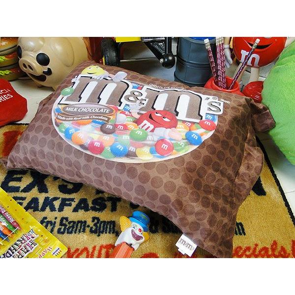 m＆m's　クッションピロー　（ブラウン）　アメリカン雑貨 アメリカ雑貨 |  | 04
