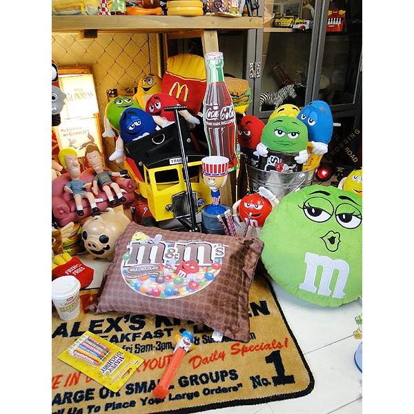 m＆m's　クッションピロー　（ブラウン）　アメリカン雑貨 アメリカ雑貨 |  | 05