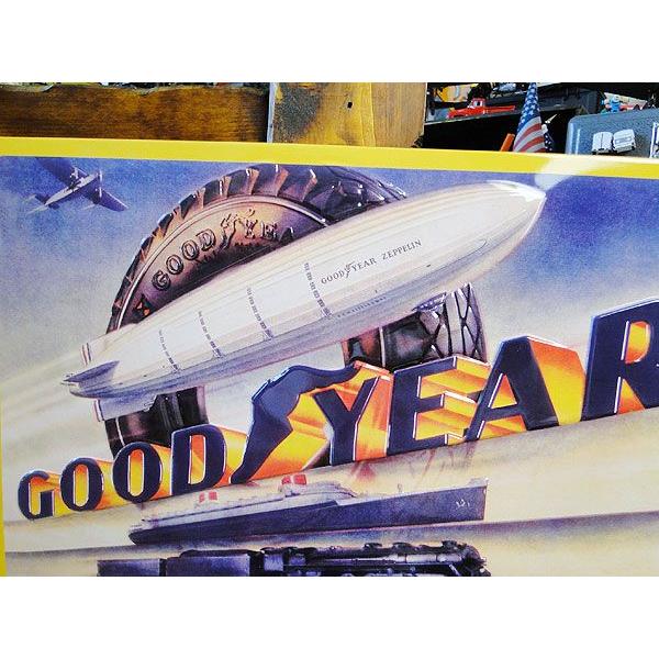 グッドイヤー　ブリキ看板　（バルーンシップ）　アメリカン雑貨　アメリカ雑貨　インテリア　壁飾り　人気　おしゃれ　ブランド　壁掛け |  | 01