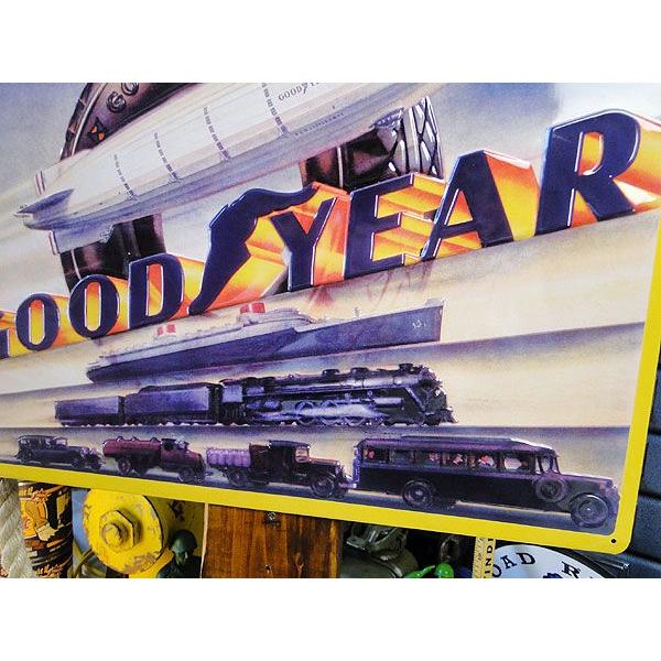 グッドイヤー　ブリキ看板　（バルーンシップ）　アメリカン雑貨　アメリカ雑貨　インテリア　壁飾り　人気　おしゃれ　ブランド　壁掛け |  | 02