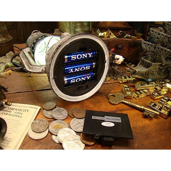 古めかしいアンティークランタン風のテーブルライト　（LEDライト仕様/ACアダプター付属）　Sサイズ/ホワイト　アメリカン雑貨 爆買 |  | 05