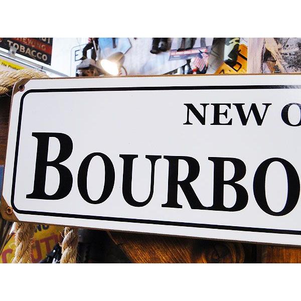 バーボンストリート　U.S.ヘヴィースチールサイン アメリカ雑貨 アメリカン雑貨 爆買 |  | 01