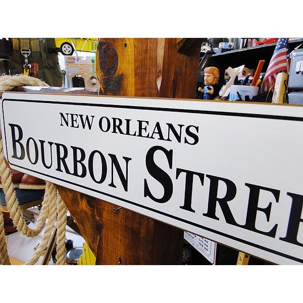 バーボンストリート　U.S.ヘヴィースチールサイン アメリカ雑貨 アメリカン雑貨 爆買 |  | 03