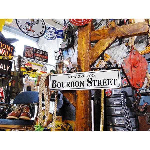 バーボンストリート　U.S.ヘヴィースチールサイン アメリカ雑貨 アメリカン雑貨 爆買 |  | 04