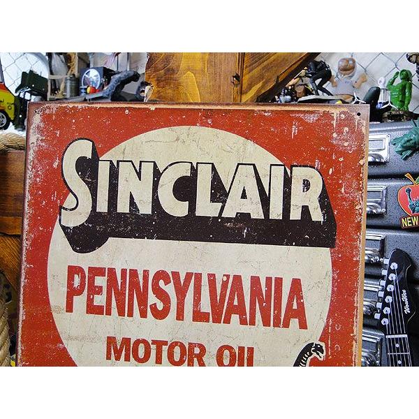 シンクレア　アンティーク　ブリキ看板　■ アメリカン雑貨 アメリカ雑貨 |  | 02