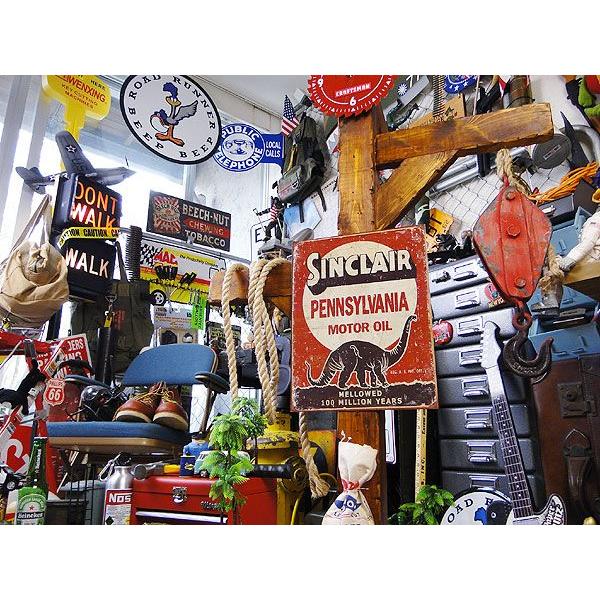 シンクレア　アンティーク　ブリキ看板　■ アメリカン雑貨 アメリカ雑貨 |  | 03