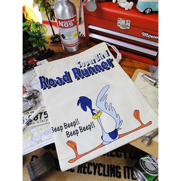 ロードランナー　キンチャク袋 Lサイズ アメリカ雑貨 アメリカン雑貨 |  | 03