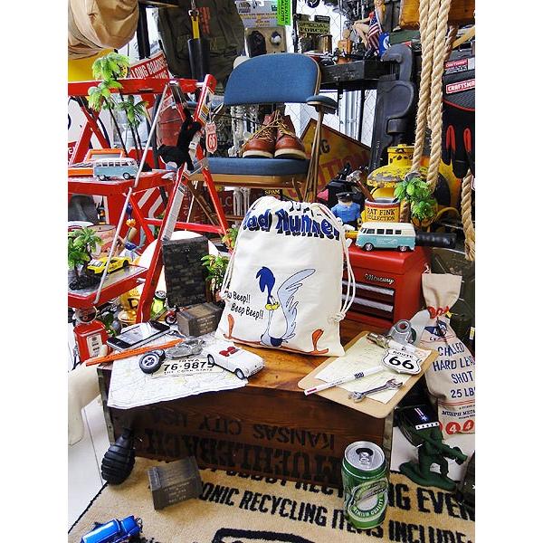 ロードランナー　キンチャク袋 Lサイズ アメリカ雑貨 アメリカン雑貨 |  | 05