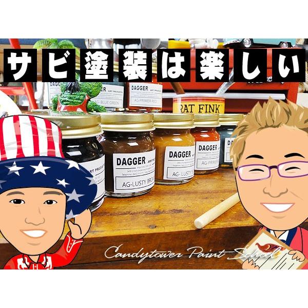 サビサビ塗装用のオリジナル塗料　単色　（ホワイト）　50mlサイズ　アメリカ雑貨　アメリカン雑貨｜candytower｜06