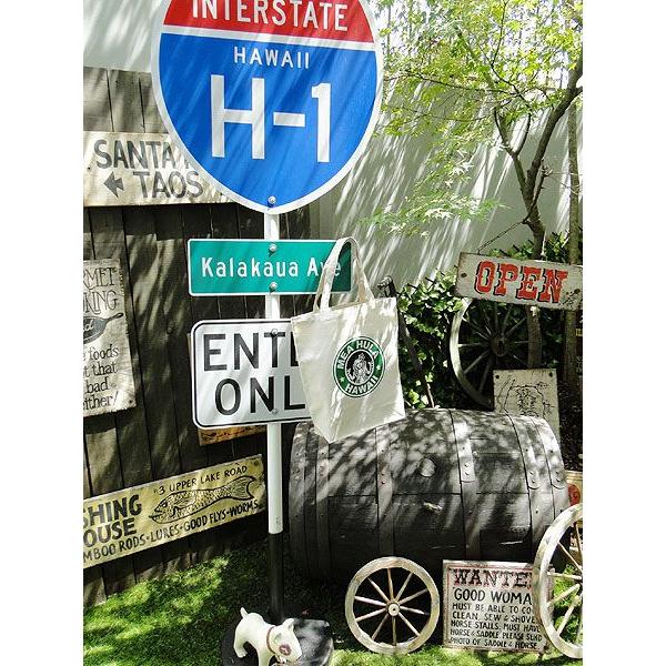 メアフラ　ハワイ　キャンバスエコバッグ　Mサイズ　横幅35cm ■ アメリカ雑貨 アメリカン雑貨 ハワイグッズ ハワイアン雑貨 |  | 04