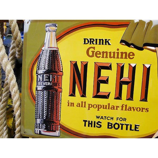 NEHI　エンボス　ティンサイン アメリカ雑貨 アメリカン雑貨 サインプレート 壁掛け ブランド |  | 01
