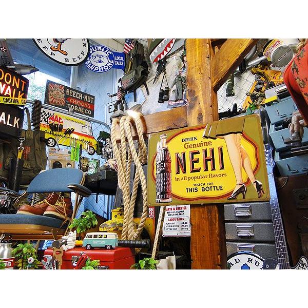 NEHI　エンボス　ティンサイン アメリカ雑貨 アメリカン雑貨 サインプレート 壁掛け ブランド |  | 03