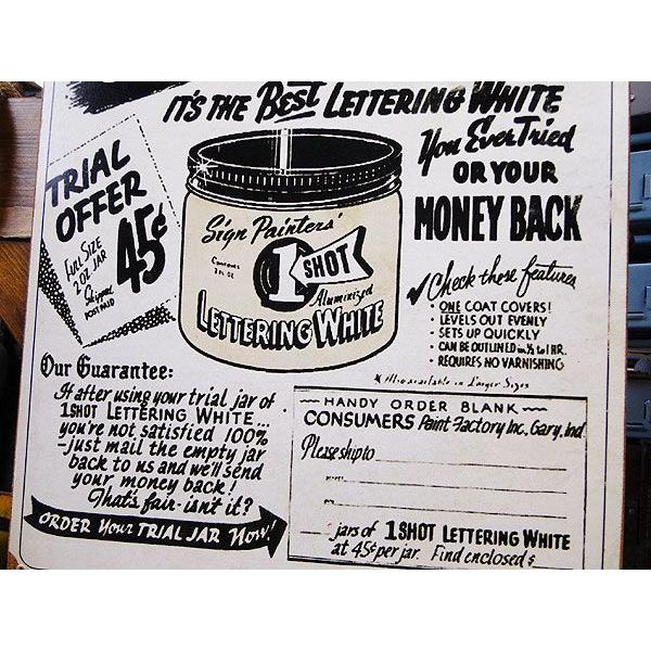 1ショットペイント　U.S.ヘヴィースチールサイン アメリカン雑貨 アメリカ雑貨 | アメリカン レトロ | 02
