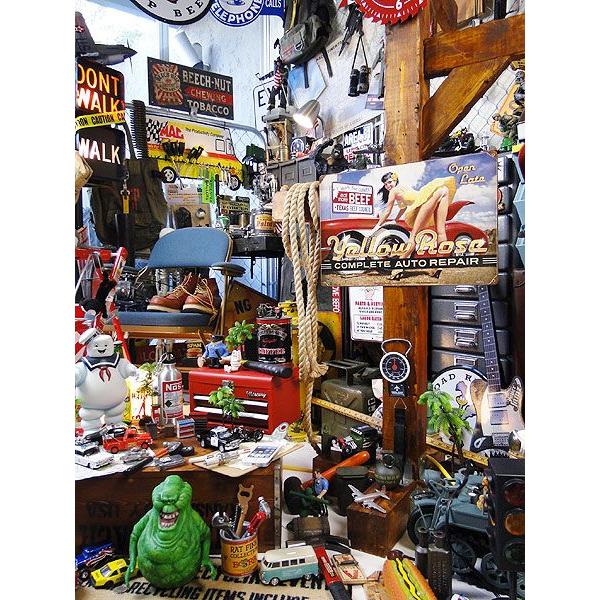 ピンナップガール　イエローローズ　U.S.ヘヴィースチールサイン アメリカ雑貨 アメリカン雑貨 | アメリカン レトロ | 05