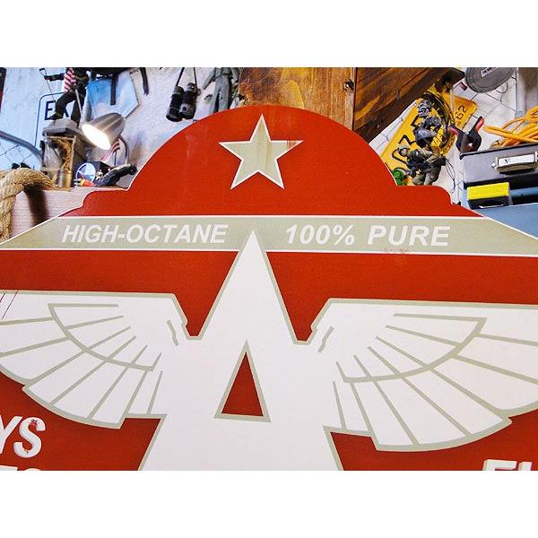 フライングエースガソリン　U.S.ヘヴィースチールサイン アメリカ雑貨 アメリカン雑貨 |  | 01