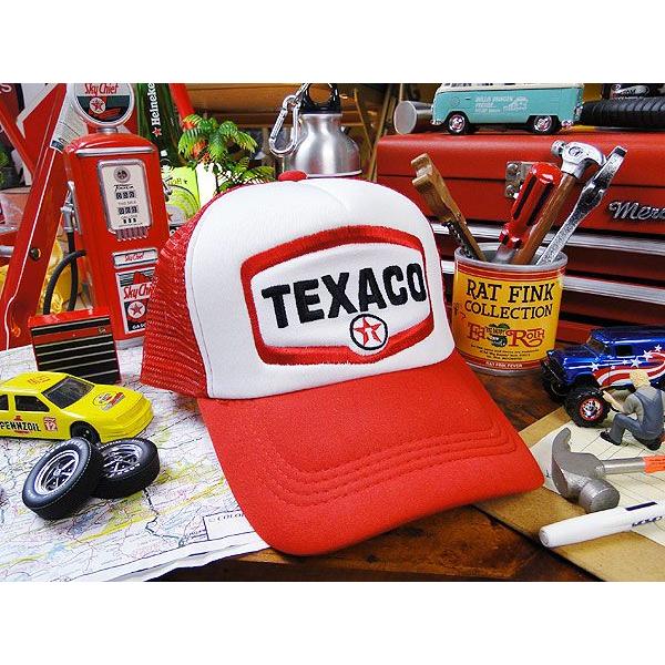 オイルカンパニー　メッシュキャップ　（テキサコ）　アメリカ雑貨　アメリカン雑貨　帽子　メンズ　ガレージ　ファッション　アメカジ | 
