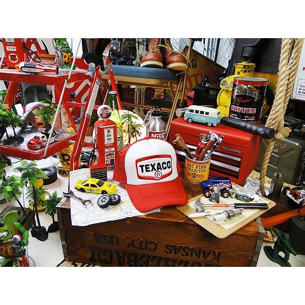 オイルカンパニー　メッシュキャップ　（テキサコ）　アメリカ雑貨　アメリカン雑貨　帽子　メンズ　ガレージ　ファッション　アメカジ |  | 04