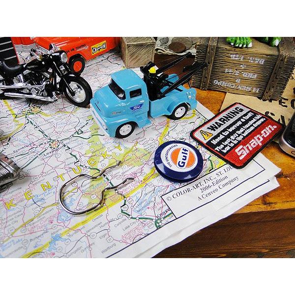 アメリカン　ショーリングキーホルダー　（ガルフ　ブルー）　アメリカ雑貨　アメリカン雑貨 |  | 01