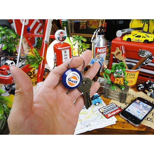 アメリカン　ショーリングキーホルダー　（ガルフ　ブルー）　アメリカ雑貨　アメリカン雑貨 |  | 02