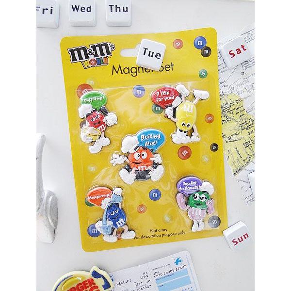 m＆m's　キッチンマグネット 5Pセット アメリカ雑貨 アメリカン雑貨 インテリア 人気 小物 おしゃれ アメキャラ 通販 |  | 05