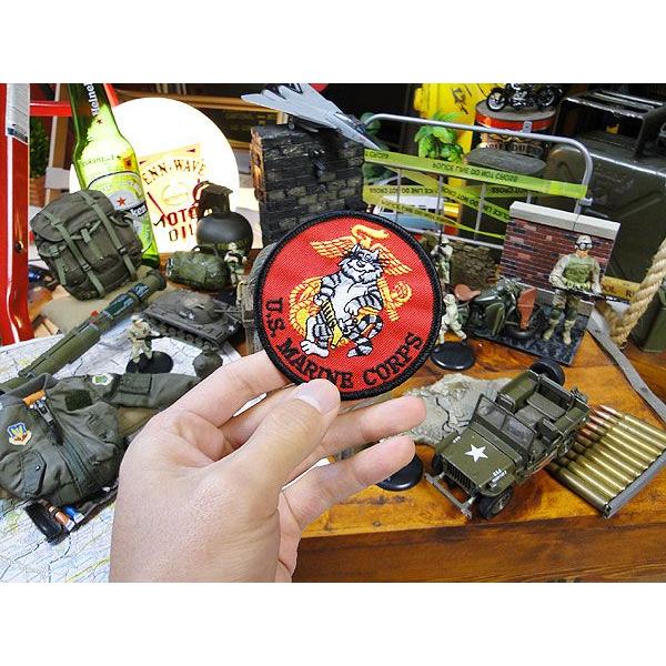 U.S.マリーン トムキャット　ミリタリーワッペン アメリカン雑貨 アメリカ雑貨 アメリカ アルファベット ミリタリー |  | 01