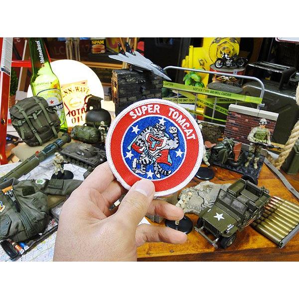 U.S.ネイビー スーパートムキャット　ミリタリーワッペン アメリカ雑貨 アメリカン雑貨 アメリカ アルファベット ミリタリー 英文字 ミニ |  | 01