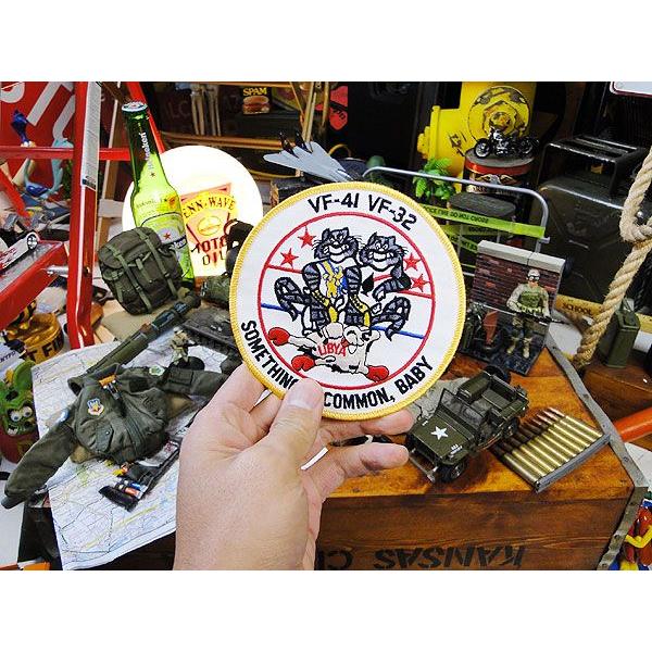 U.S.ネイビー VF-41/VF-32 ブラックエーセス/スウォ-ズメン　ミリタリーワッペン アメリカ雑貨 アメリカン雑貨 アメリカ アルファベット |  | 01