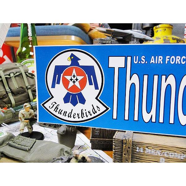 ミリタリーバンパーステッカー　（サンダーバーズ）　アメリカ雑貨　アメリカン雑貨　車　シール　ブランド |  | 01