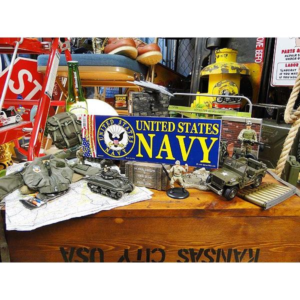 ミリタリーバンパーステッカー　（U.S.ネイビーエンブレム）　アメリカ雑貨　アメリカン雑貨　車　シール　ブランド |  | 03