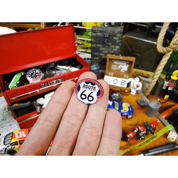 ルート66　ピンバッジ　（マイキックスオン）　アメリカ雑貨　アメリカン雑貨　ブランド | アメリカン レトロ | 02