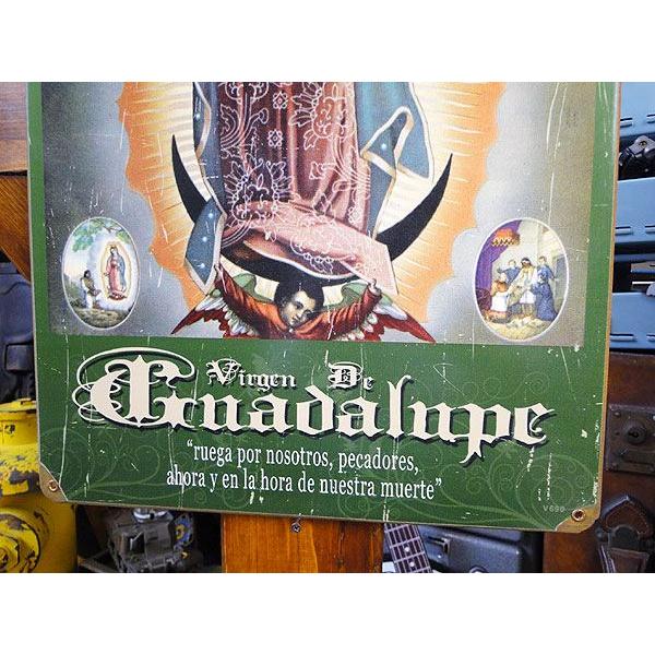 グアダルーペ　U.S.ヘヴィースチールサイン アメリカ雑貨 アメリカン雑貨 サインプレート ティンサインボード | アメリカン レトロ | 02