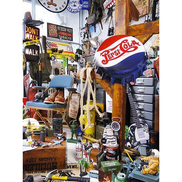 ペプシ　エンボスティンサイン ボトルキャップ　ダイカット アメリカ雑貨 アメリカン雑貨 サインプレート ティンサインボード インテリア |  | 04