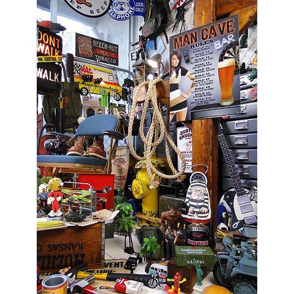 男の秘密基地　バーのオキテ　ブリキ看板　■ アメリカン雑貨 アメリカ雑貨 |  | 05