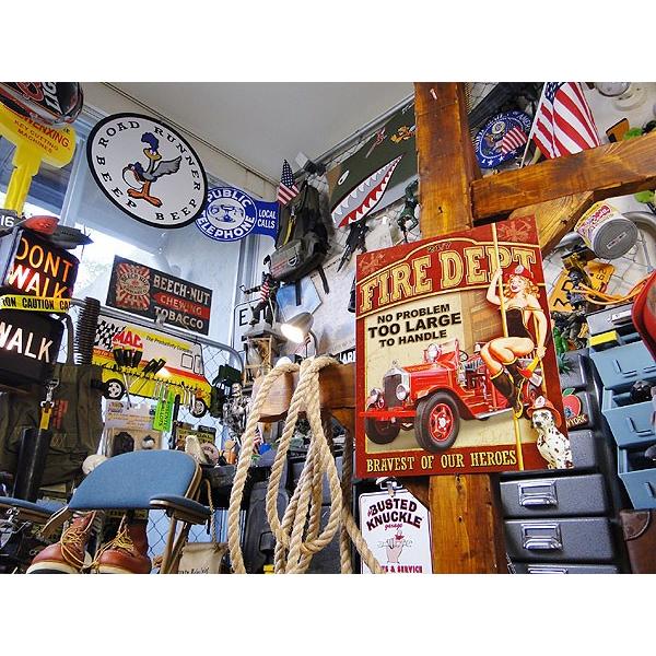 ファイヤーマン　ピンナップガール　ブリキ看板 アメリカ雑貨 アメリカン雑貨 | アメリカン レトロ | 04