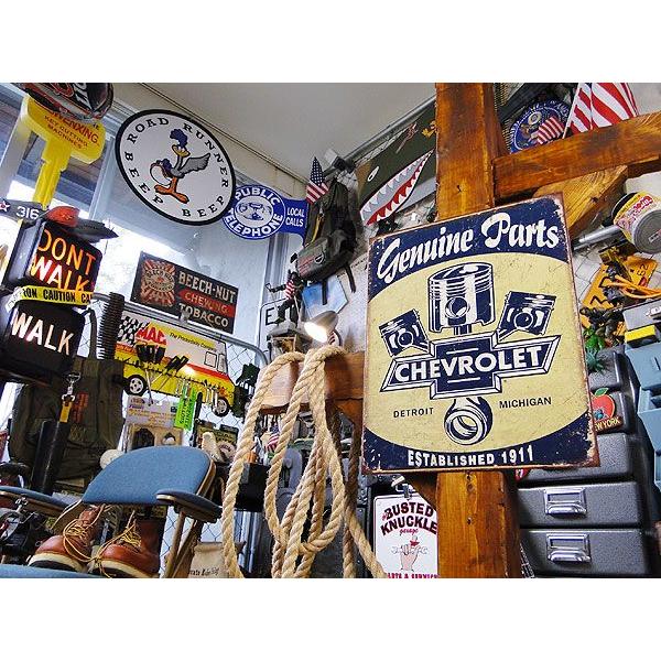 シボレー　ブリキ看板　（シェビーパーツ　ピストン）　アメリカン雑貨　アメリカ雑貨　サインプレート　ティンサインボード　壁飾り | Chevy | 03